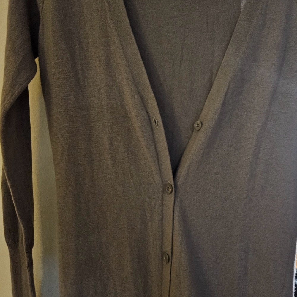 Paolo Pecora Brown Cozy Cardigan Sweater